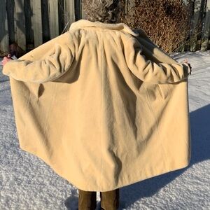 Vintage Llama Wool Coat Full Length